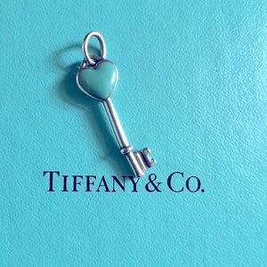 Tiffany & Co heart key pendant for necklace or bracelet
